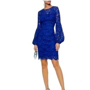 Ellie Tahari Shayla Floral-lace Sheath Dress